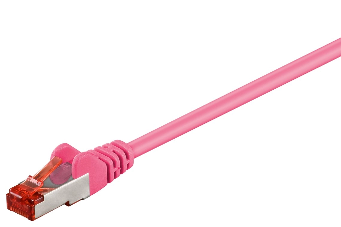 Goobay 95569 networking cable Magenta 1