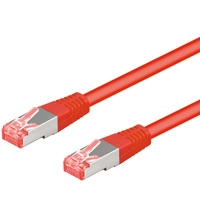Goobay 95650 networking cable Red 25