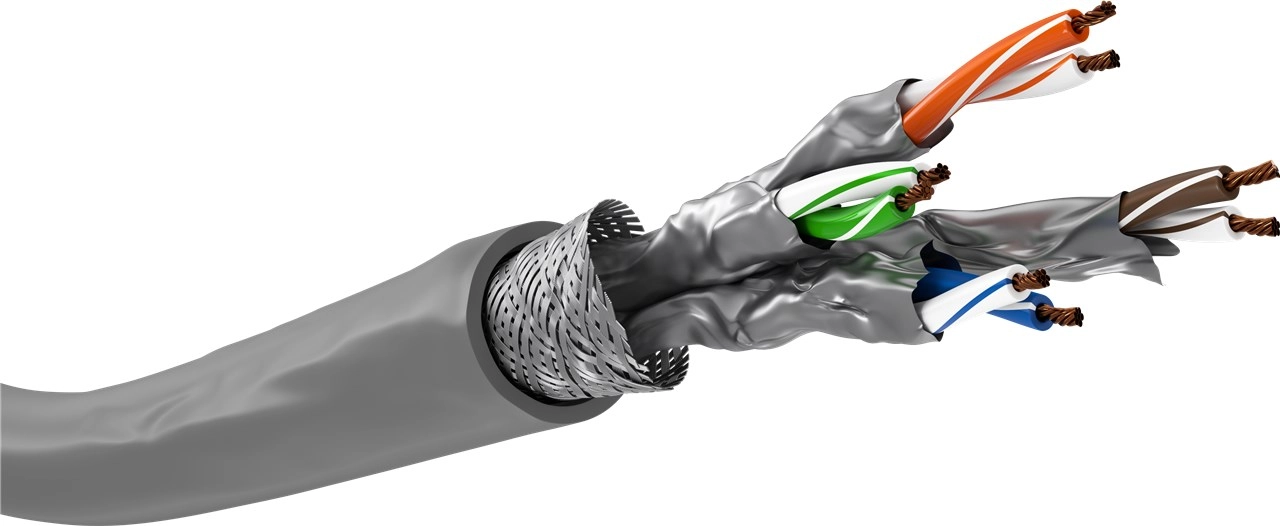 Goobay 96095 networking cable Grey 305