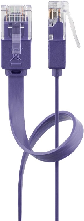 Goobay CAT 6 Flat Patch Cable