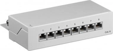 Goobay CAT 6 Mini/Desktop Patch Panel