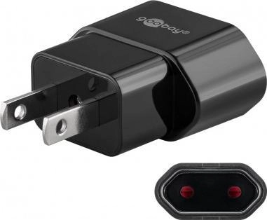 Goobay power adapter black - Euro