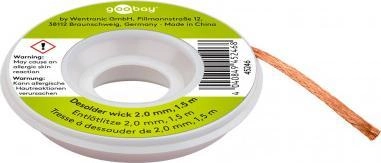 Goobay Plecionka lutownicza 2mm x 1