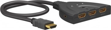 Goobay Handheld HDMI Switcher 3 to
