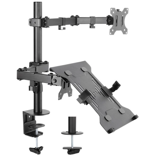 Goobay Monitor Mount with Laptop Arm