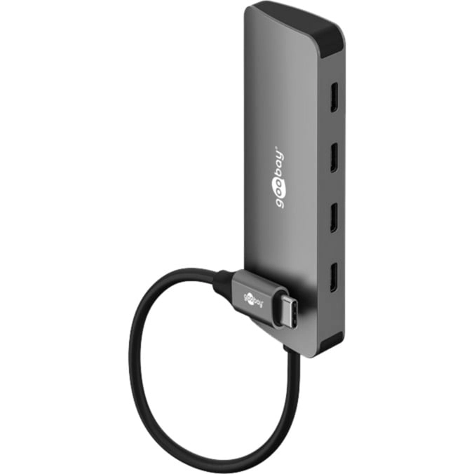 Slim 4-ports USB-hub  USB-C™ til USB-C™