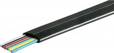 Goobay Flat roll telephone cable  6-wire