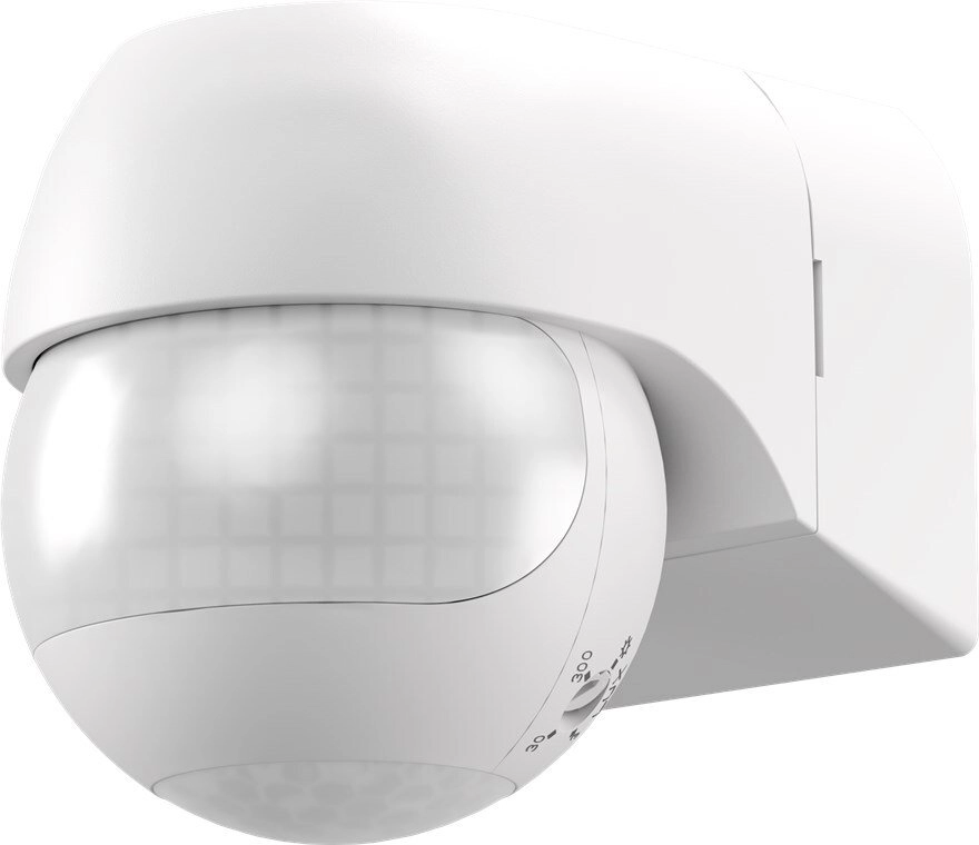 2-Zone Motion Detector Tiltable/Swivelling white 4040849795930