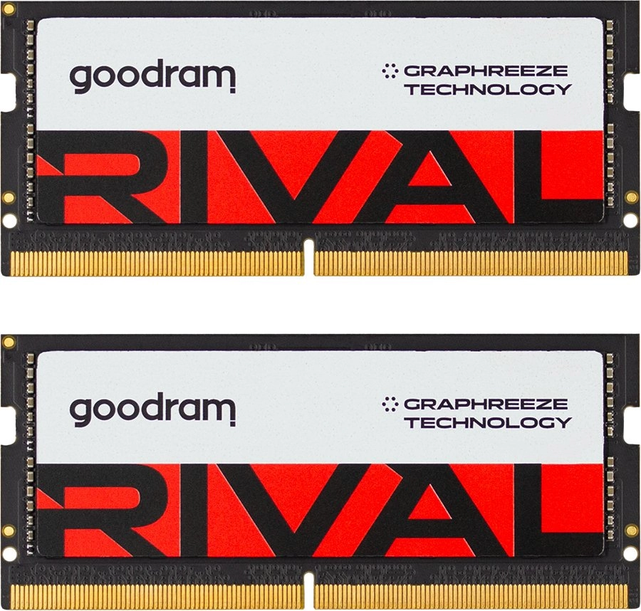 Goodram SODIMM DDR5 2x16Gb 5600MHz CL40 SR RIVAL atmiņas modulis 32 GB 5600 MT/s 262-pin SO-DIMM