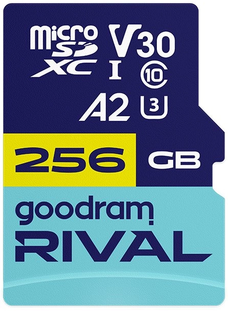 Memory card microSD 256GB Rival UHS-I