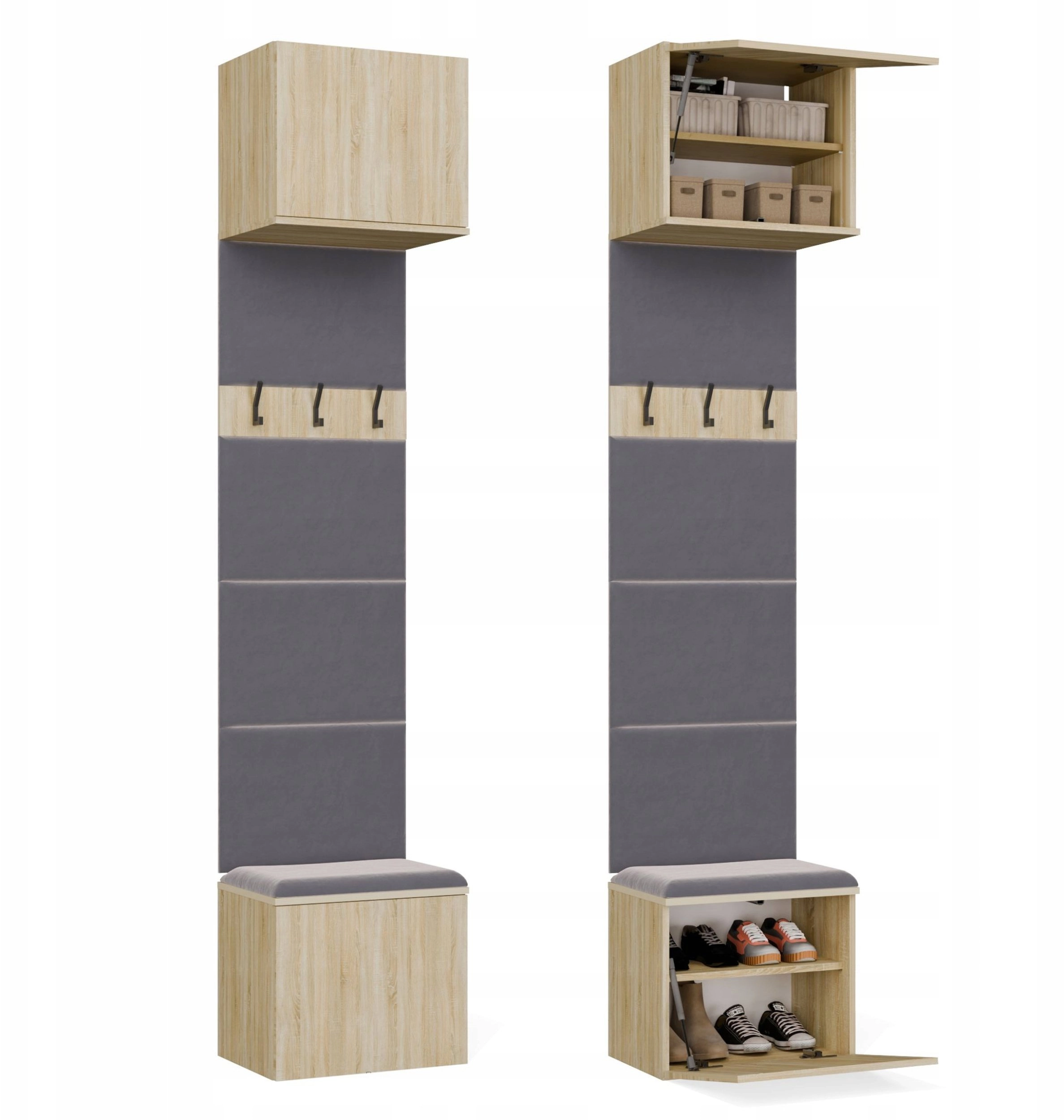 Goodhome Wieszak Wardrobe UP TO 1W