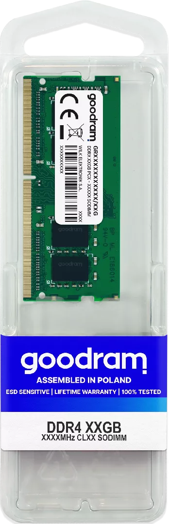 Goodram GR3200S464L22/16G memory module 16 GB