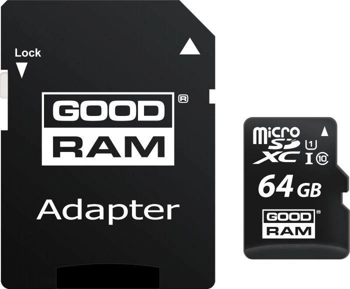 GOODRAM 64GB MICRO CARD cl 10