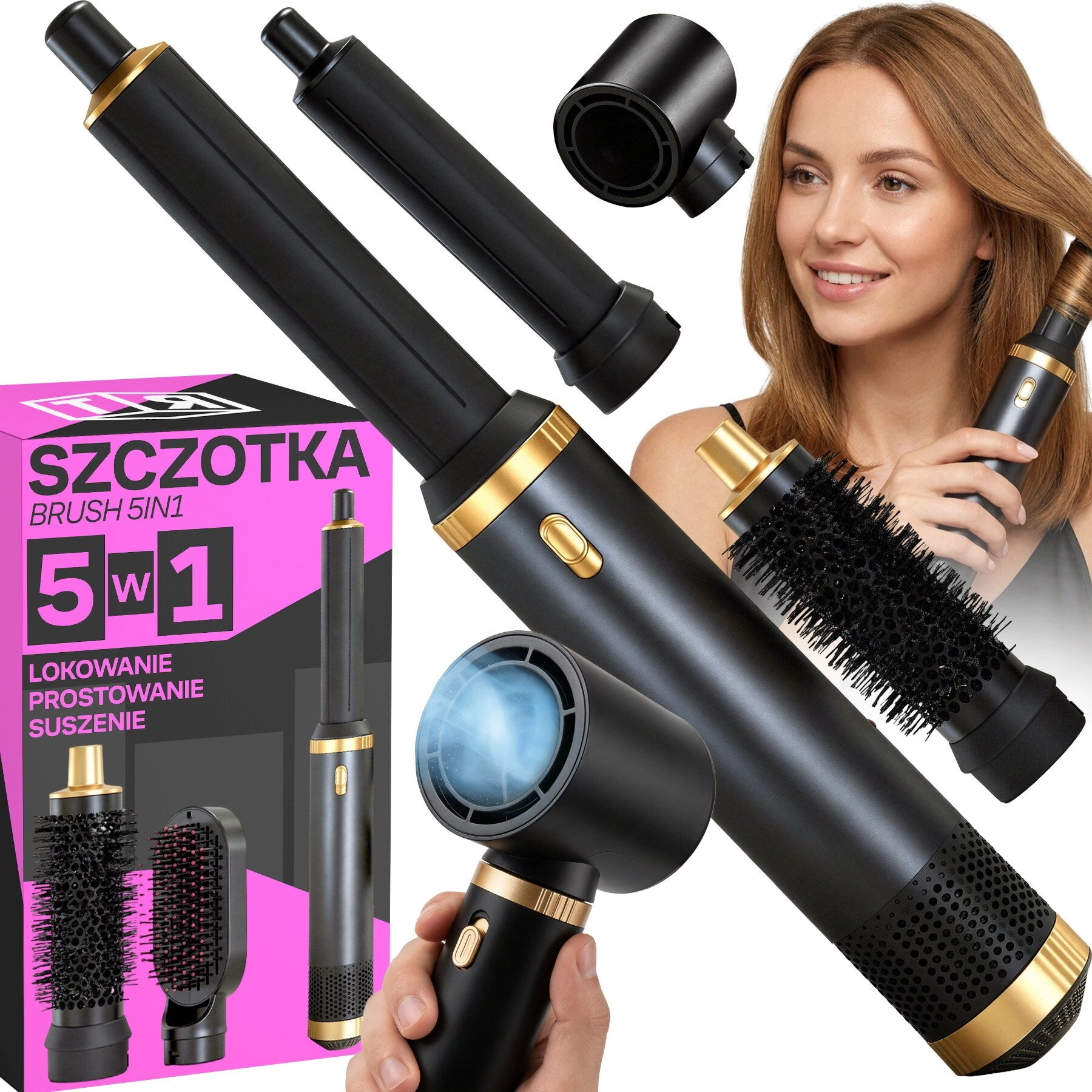 Retoo UR194 High-speed hair styler 5in1