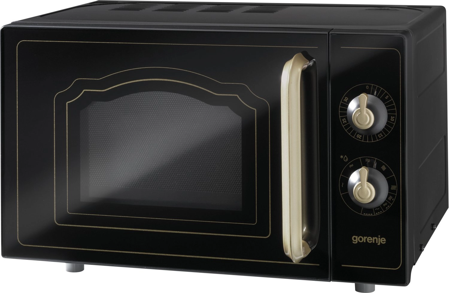 Gorenje MO4250CLB Anthracite Grill microwave Countertop