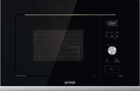 Gorenje BMX201AG1BG Black Grill mikroviļņu krāsns Iebūvēta 20 L 800 W