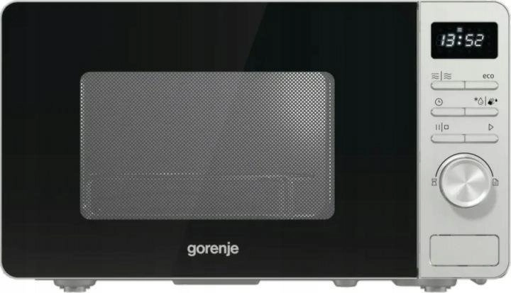 Gorenje MO23A4X Metālisks Mikroviļņu krāsns ar grilu Novietojams uz galda 23 L 800 W