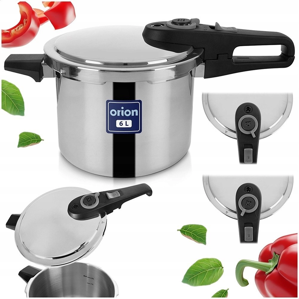 Gorgel Pressure Cooker Steel 6 L