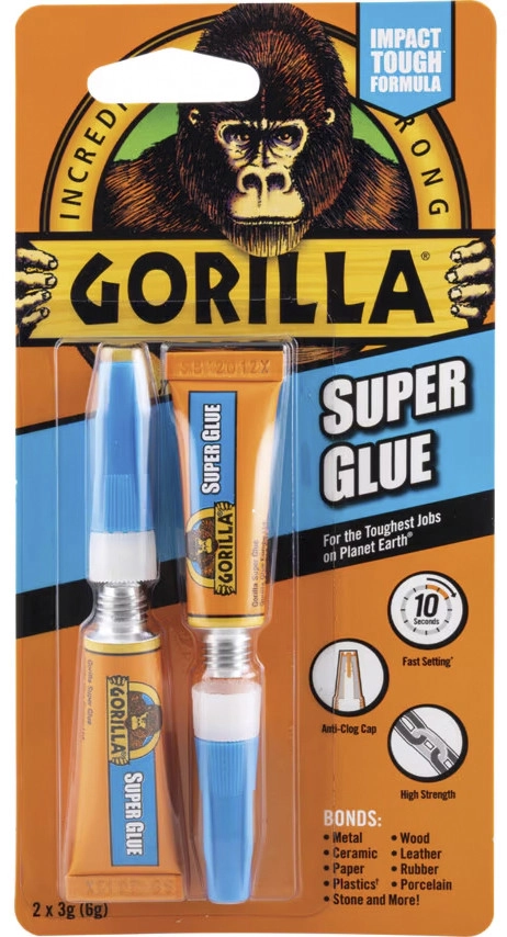 Gorilla līme Superglue 2x3g 4044101 5704947000714
