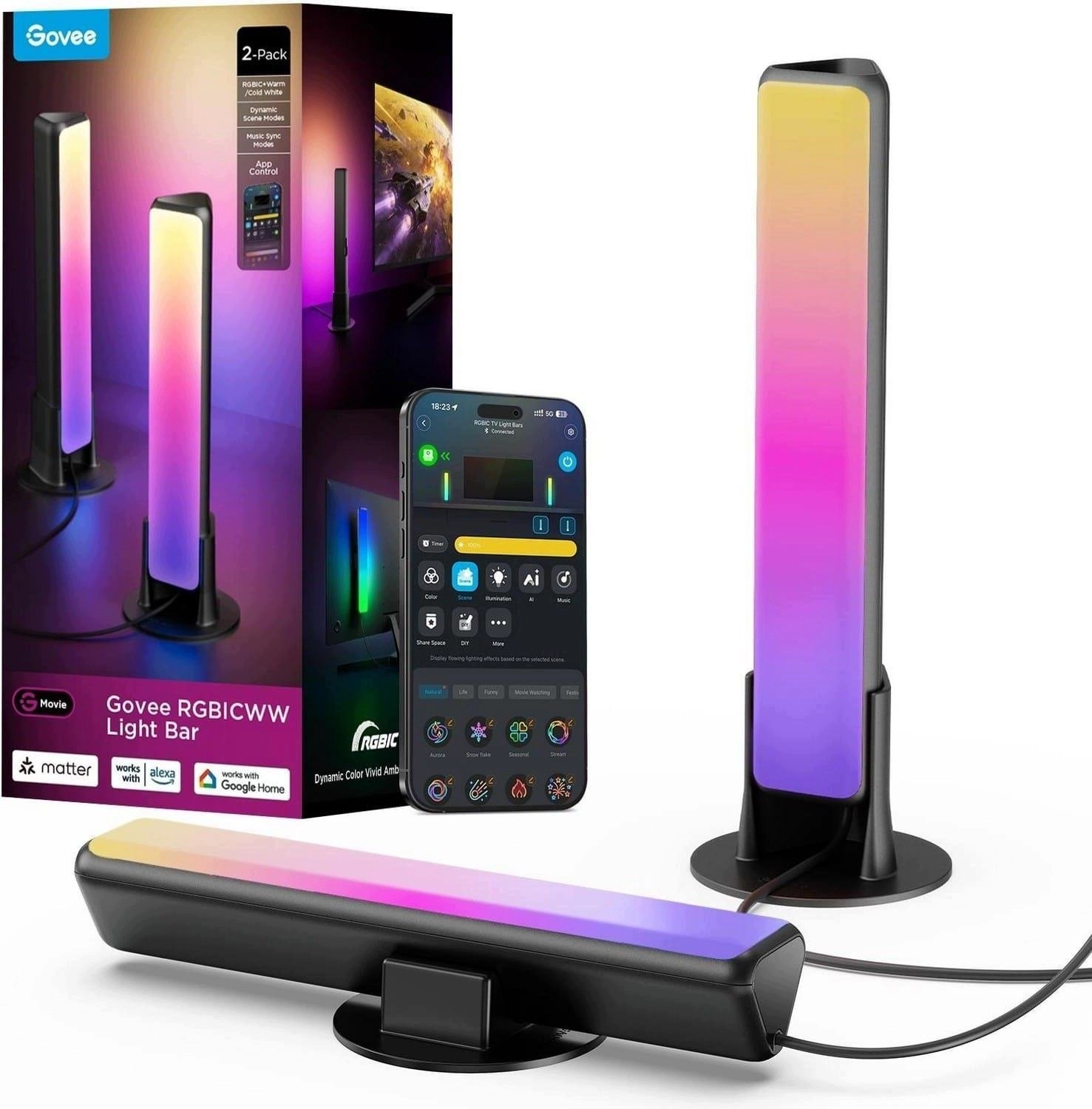 Govee H6056 RGBICWW WiFi + BT