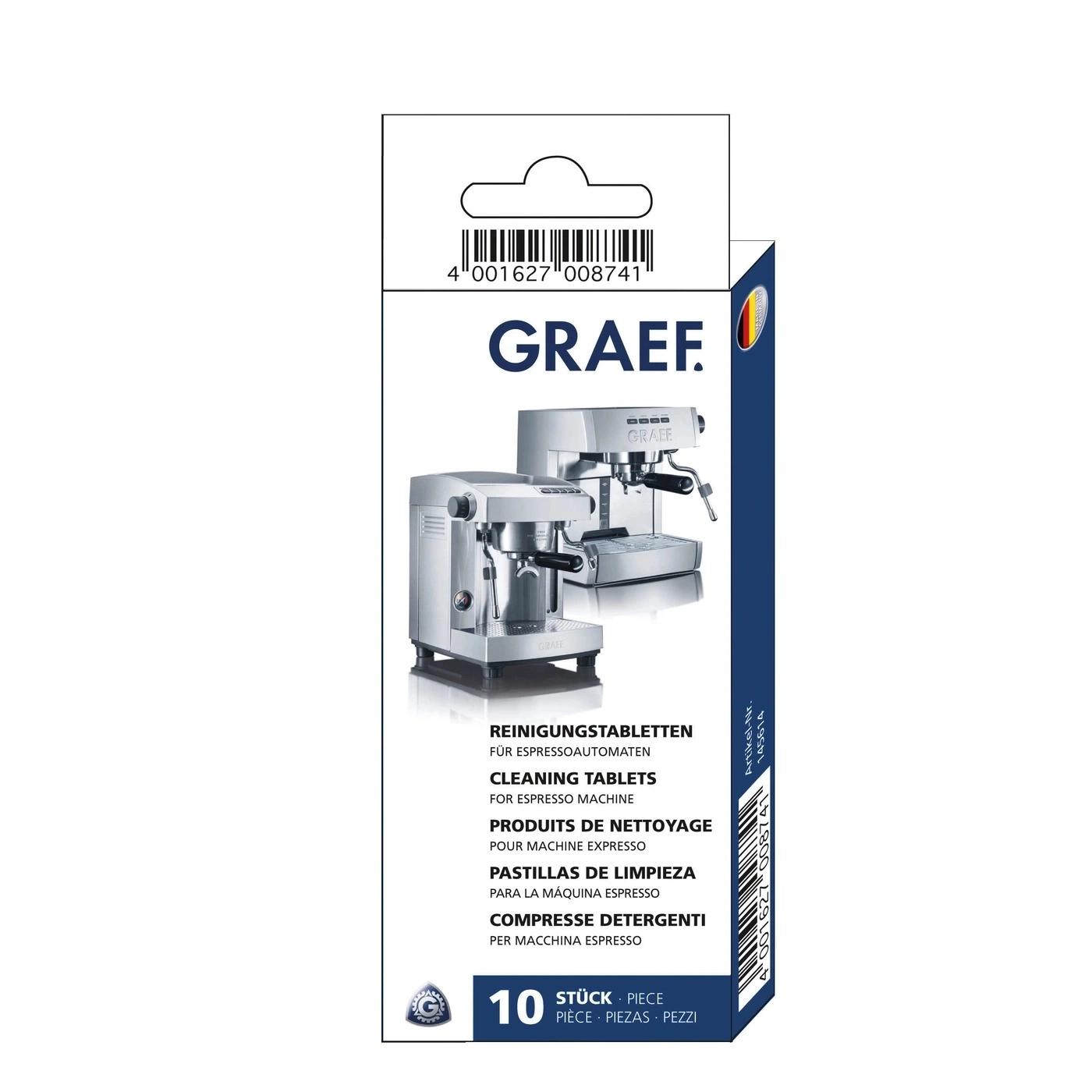 Graef 145614 Cleaning tablet 4001627008741 Z045869