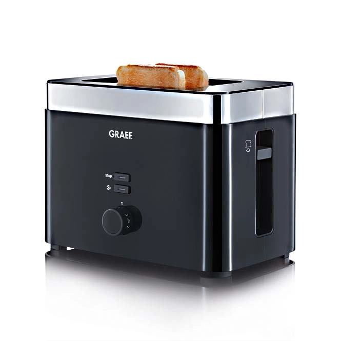 Graef TO62 toaster 2 slice(s) Black