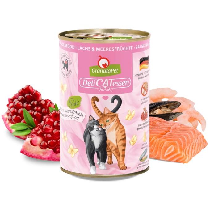 GranataPet DeliCATessen salmon  seafood 400 g