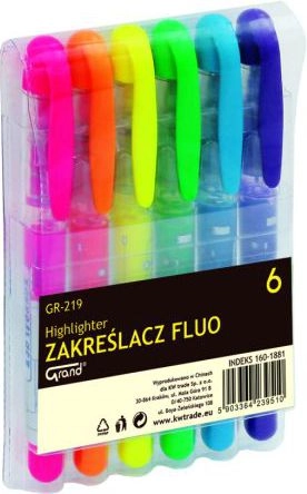 Grand Highlighter sticks 6 colors (192667)