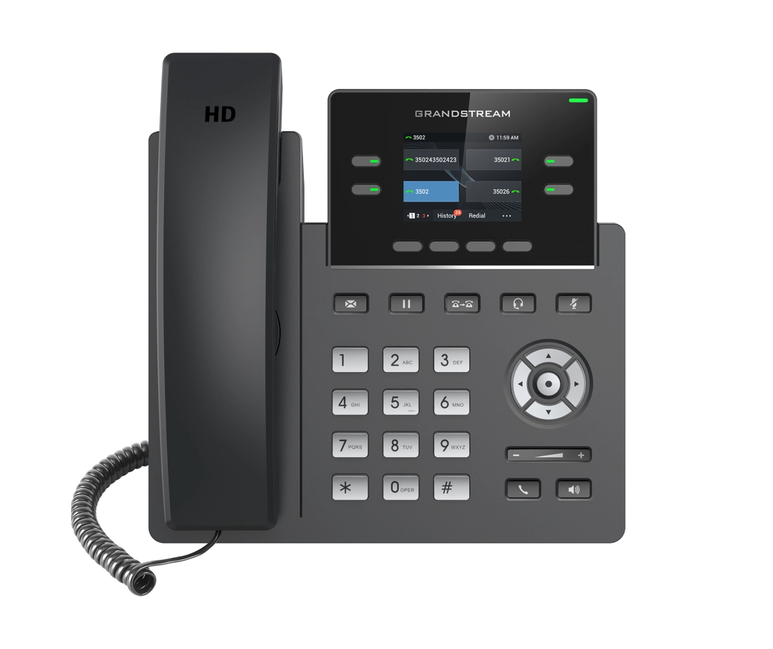 Grandstream Networks GRP2612W IP phone Black