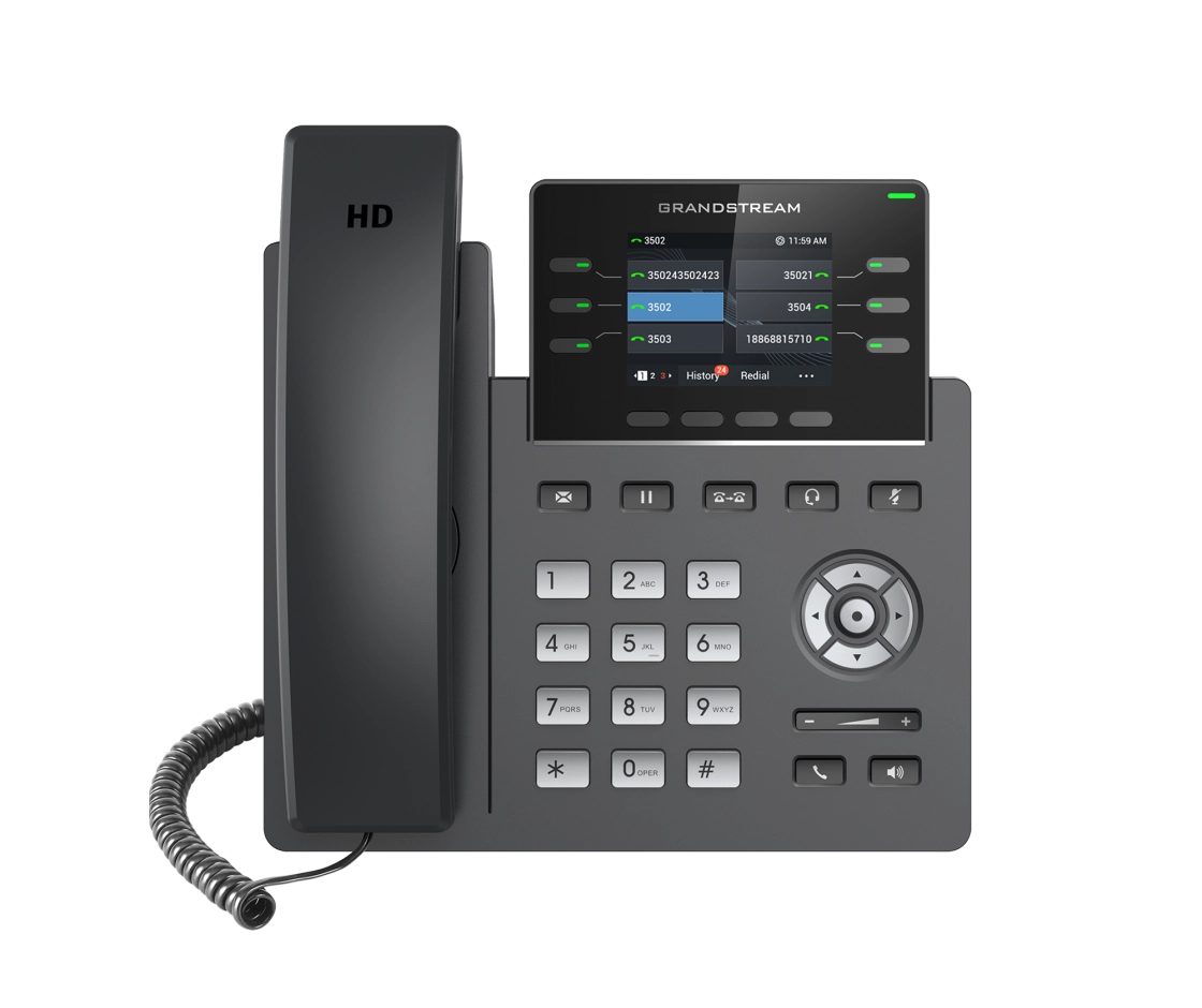 Grandstream Networks GRP2613 IP phone Black