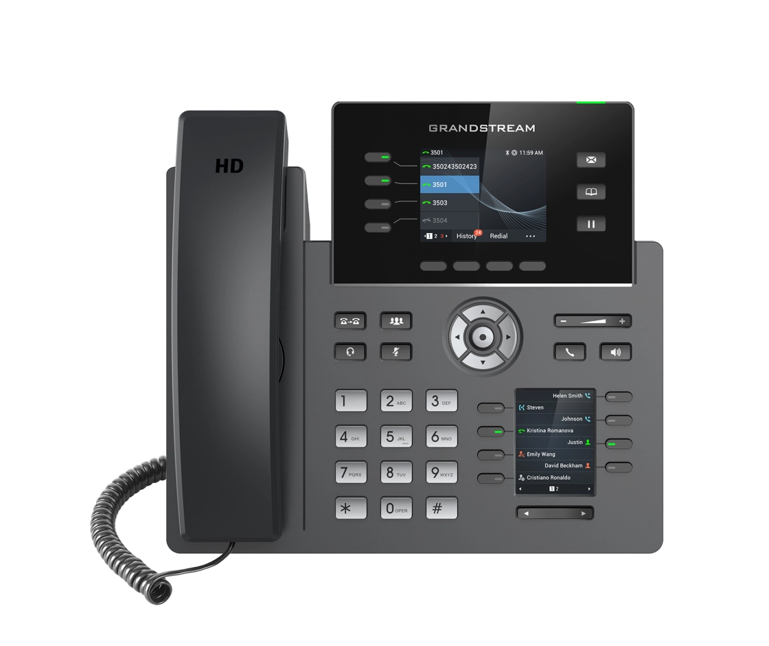 Grandstream Networks GRP2614 IP phone Black