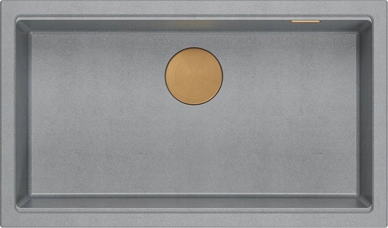 GraniteQ LOGAN 110 sink GraniteQ silver