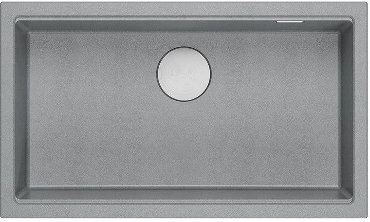 GraniteQ LOGAN 110 sink GraniteQ silver
