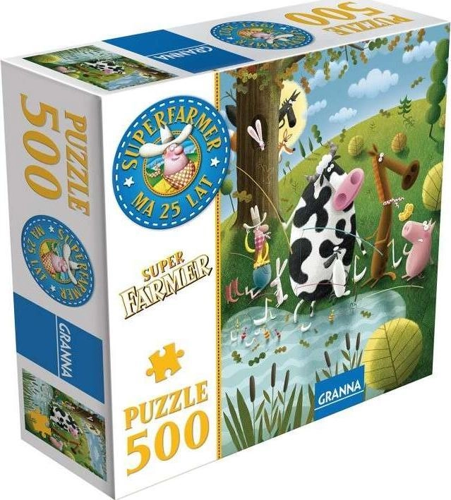 Granna Puzzle 500 Superfarmer GRANNA 494964