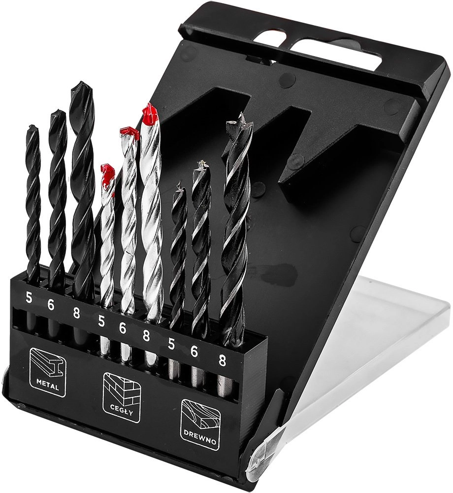 Graphite drill Set of drill bits