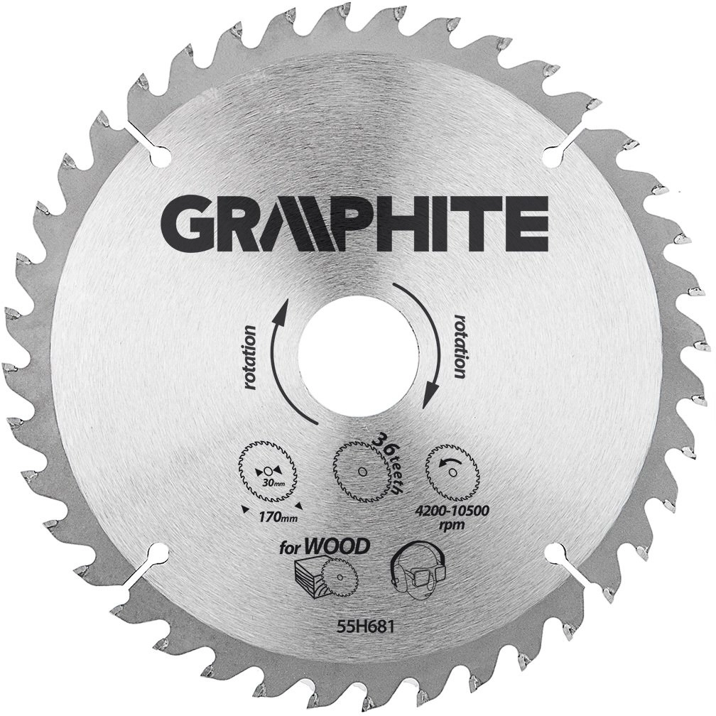Graphite Saw blade  Widia 170 x