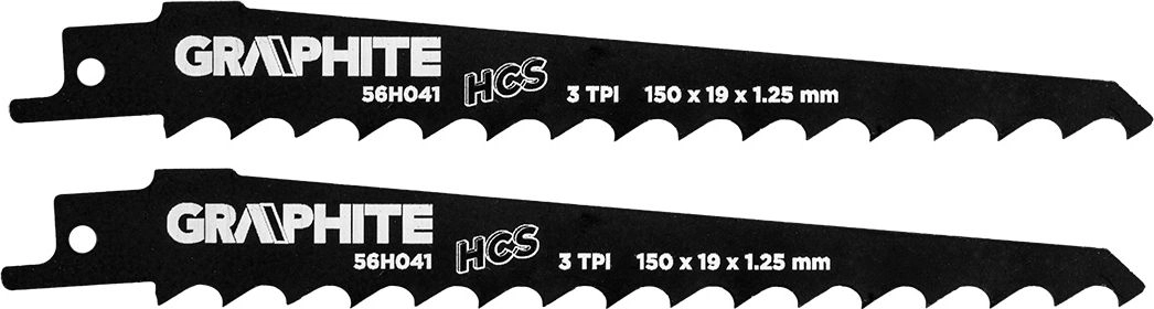 Graphite Bayonet saw blades (Reciprocating saw