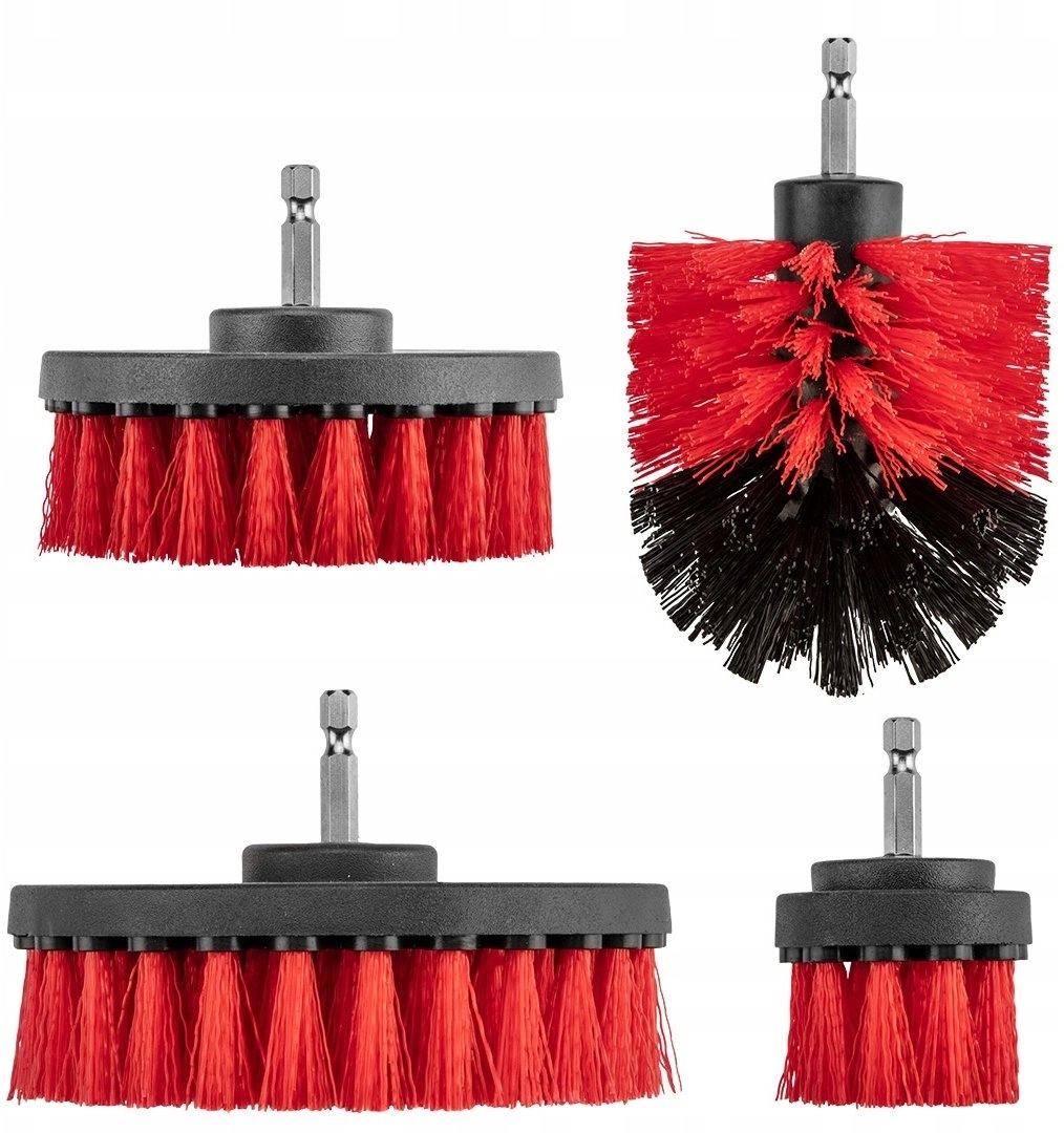Graphite Cleaning brushes for a drill