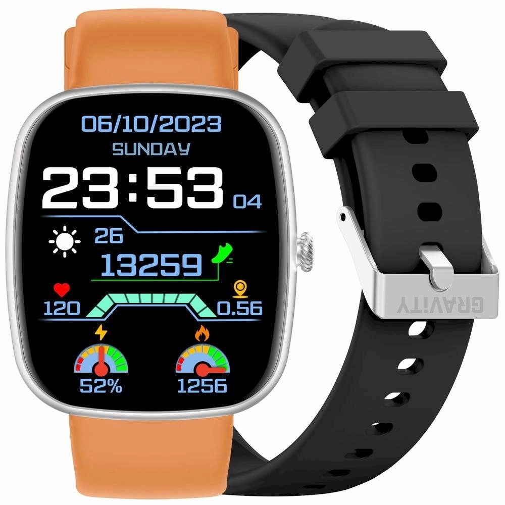 GT18-4 Black + Orange Band