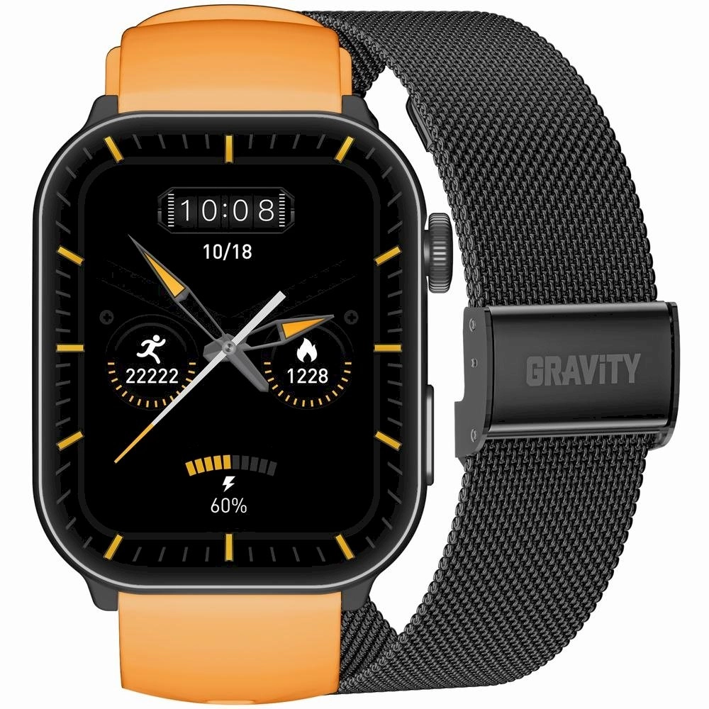 GT28-2 Black + Orange Band