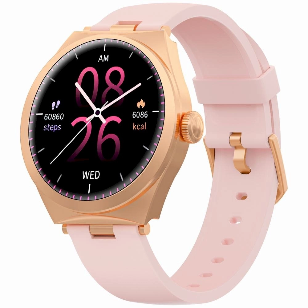 Gravity Smartwatch Rose Gold Pink GT25-2