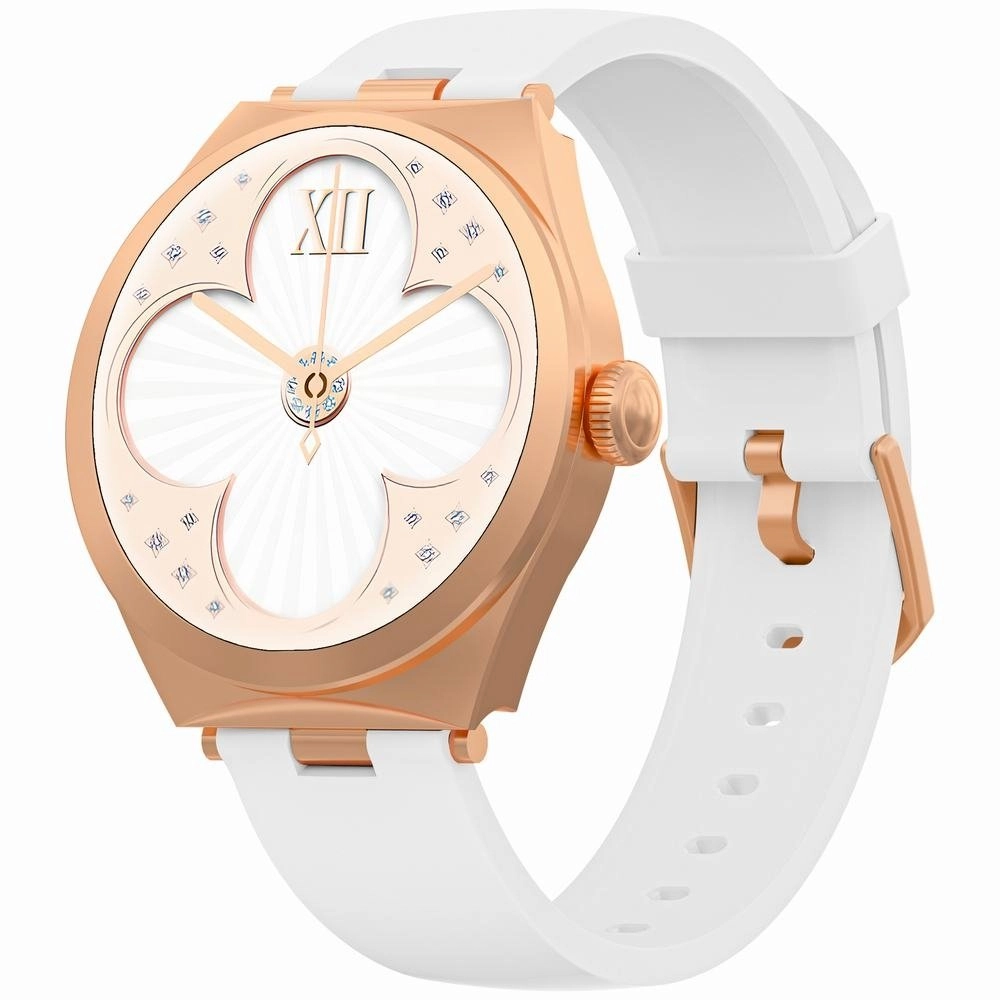 Gravity Smartwatch Rose Gold White GT25-4