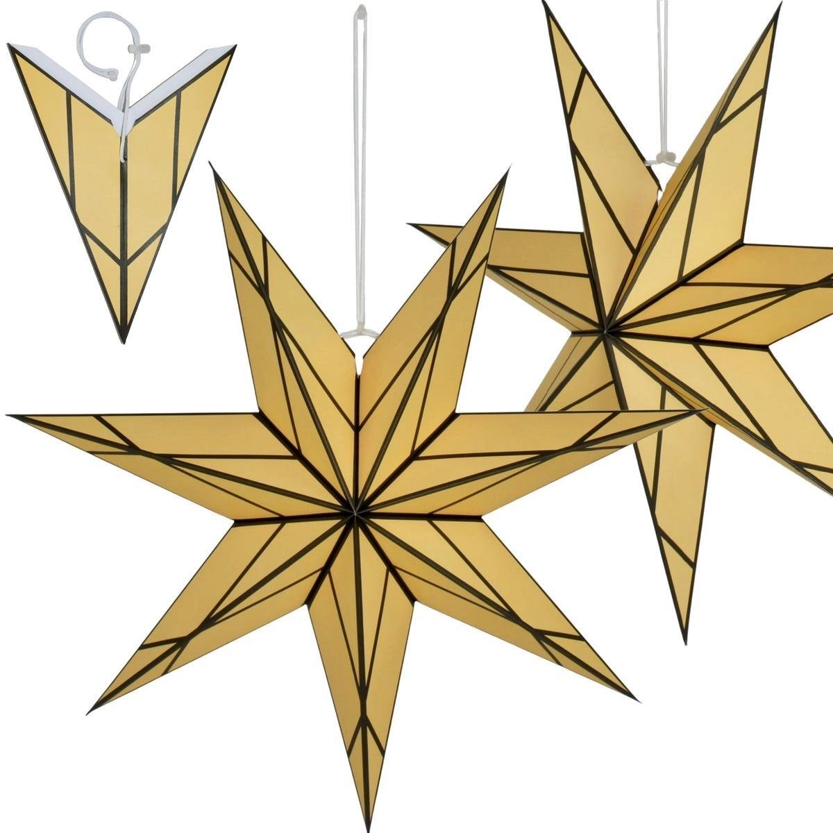 Christmas decoration Grawerkowo PAPER DECORATION STAR