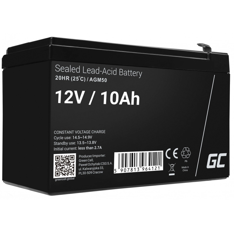 Green Cell AGM50 UPS battery VRLA