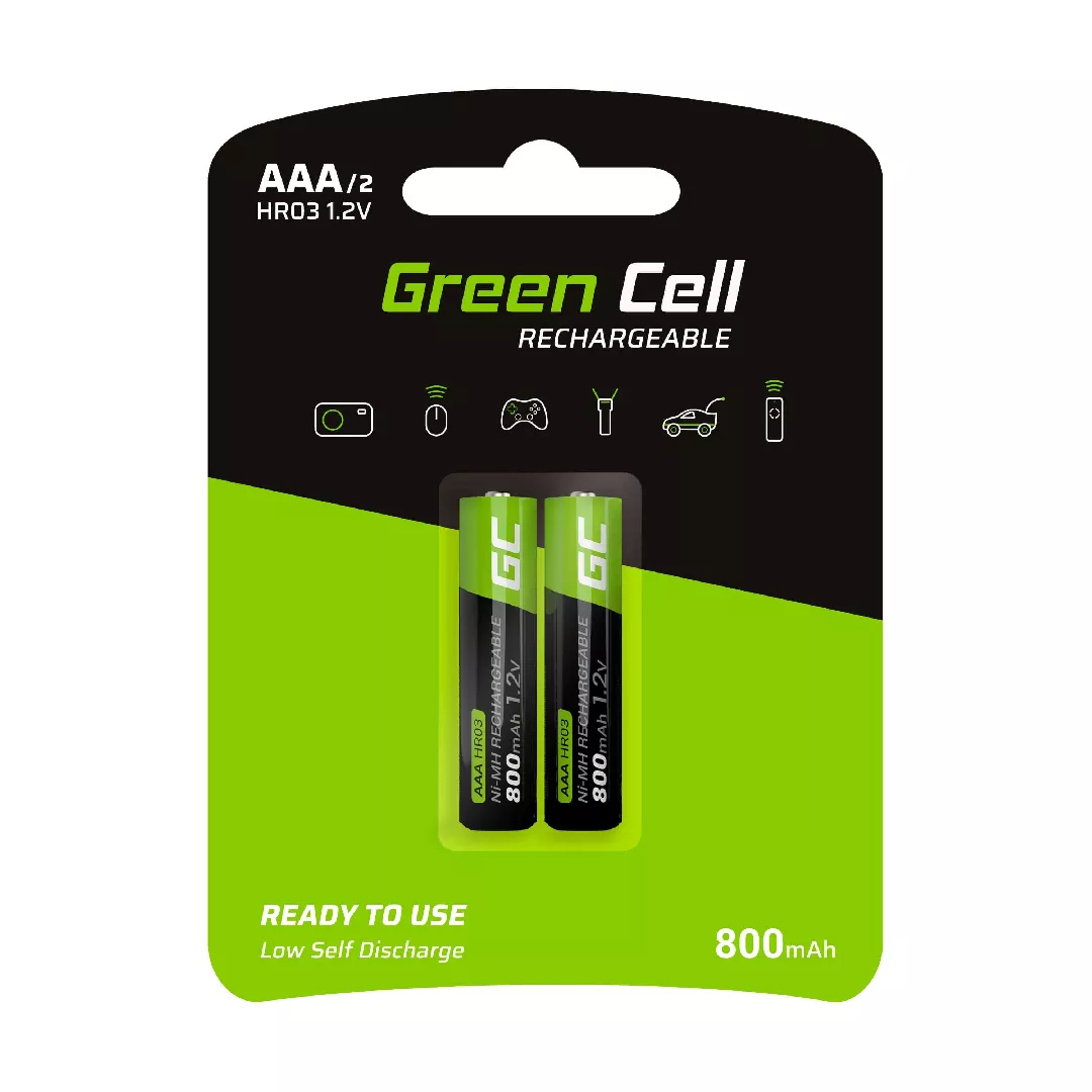 Green Cell GR08 household battery Rechargeable