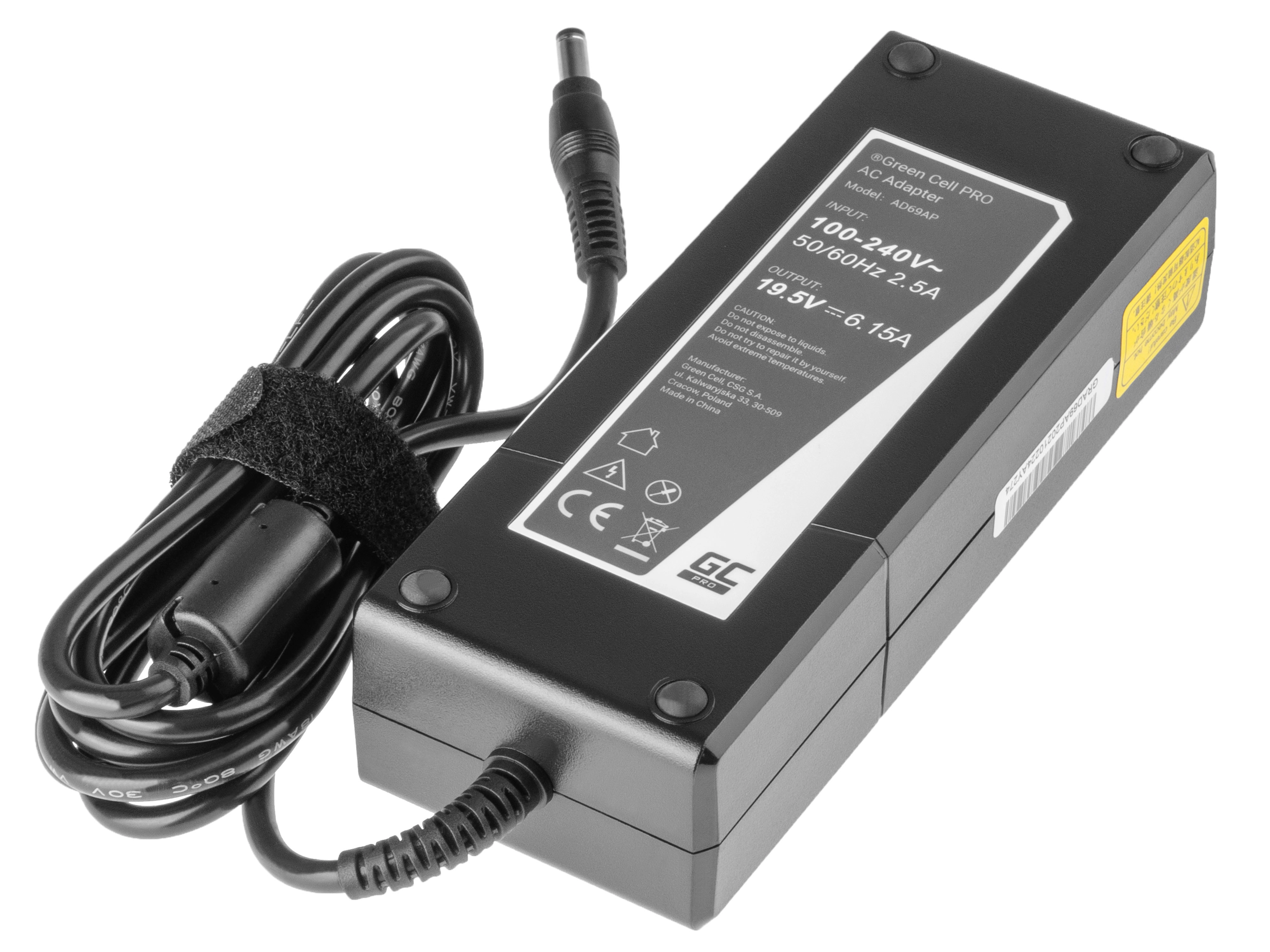 120W laptop charger 19.5V 6