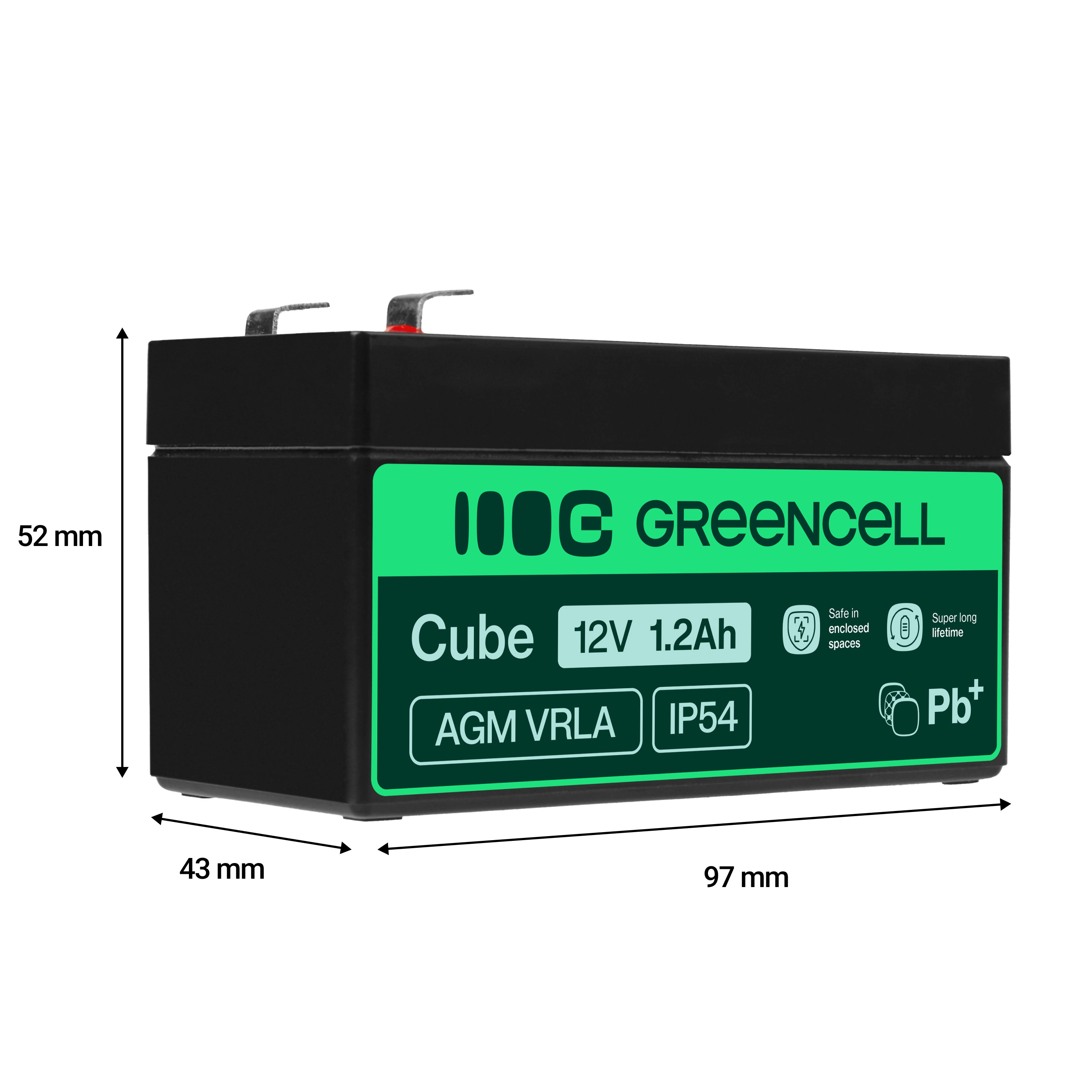 Green Cell AGM17 UPS battery Sealed