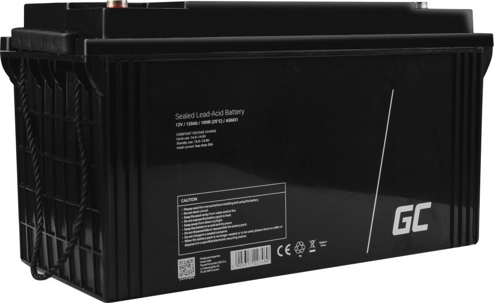 Green Cell AGM Battery 12V 120Ah