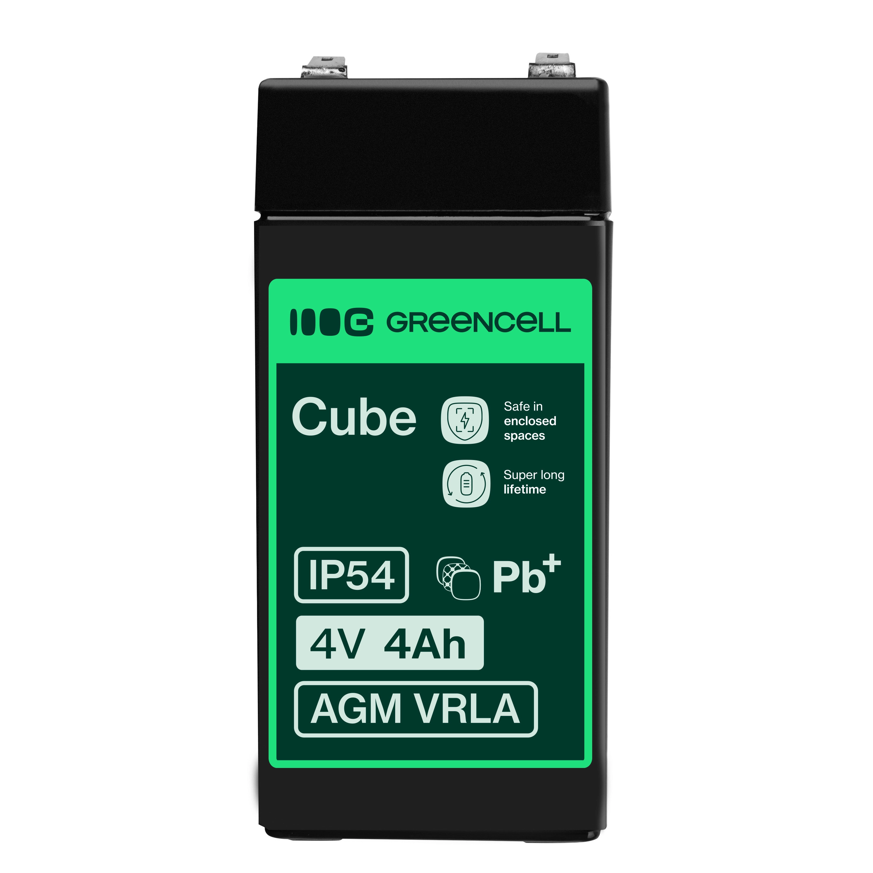 Green Cell 4V 4.5Ah Battery