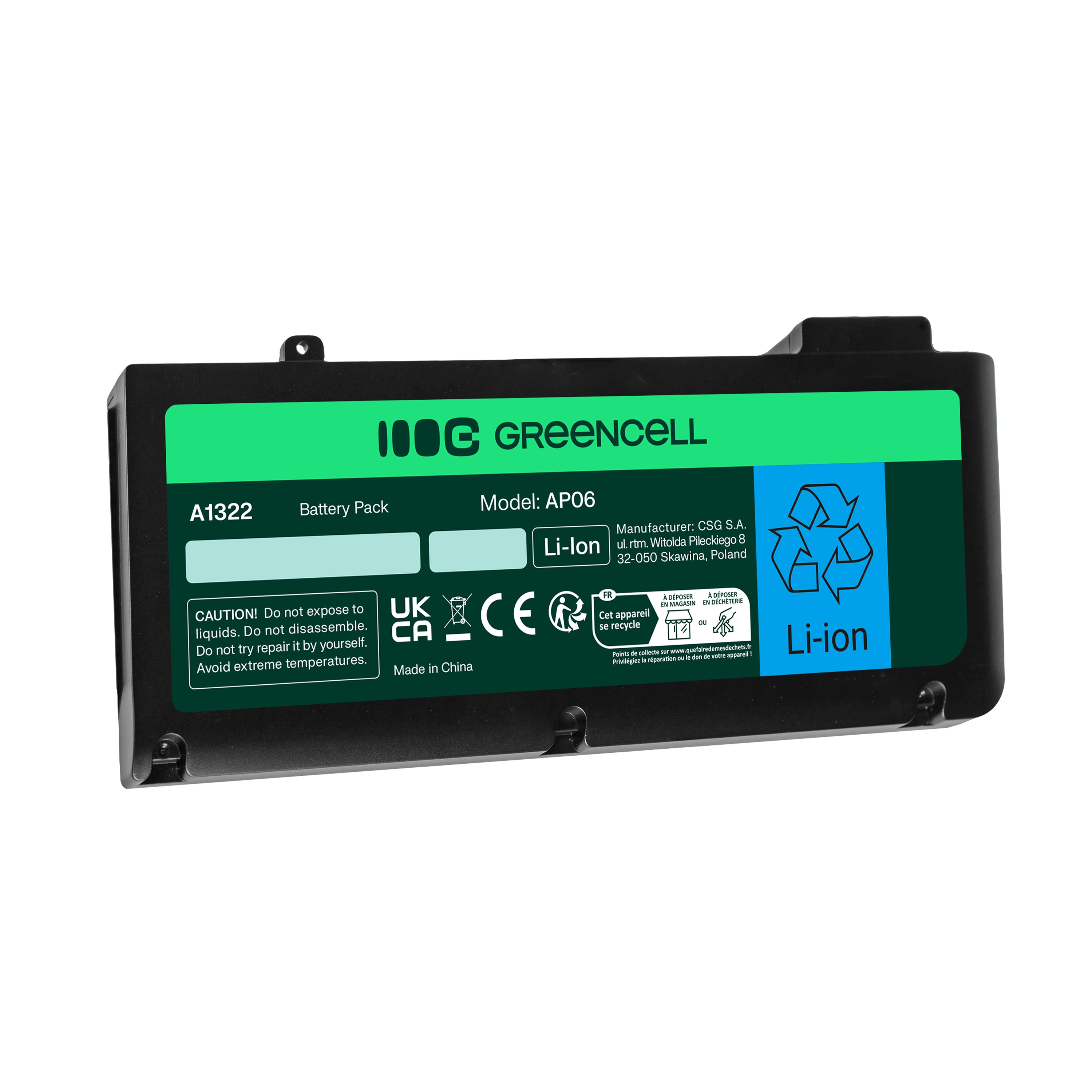 Green Cell for Apple Macbook Pro